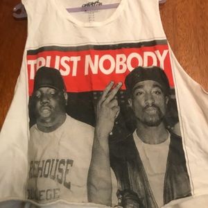 Biggie and Tupac Muscle Tee From Forever 21